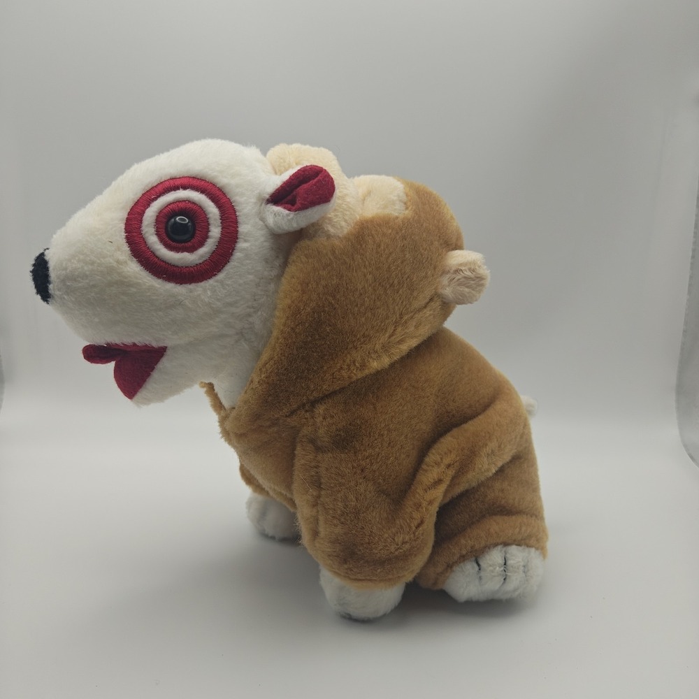 Rare Target Bullseye Plush Collectible Dog Dressed Costume Monkey 8" F22 - Picture 1 of 4